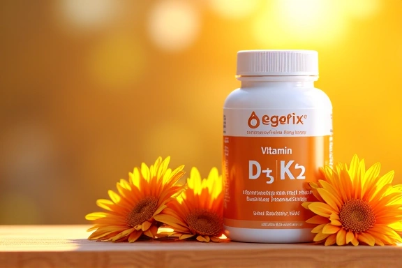 Βιταμίνη D3 + K2 Aegeorix